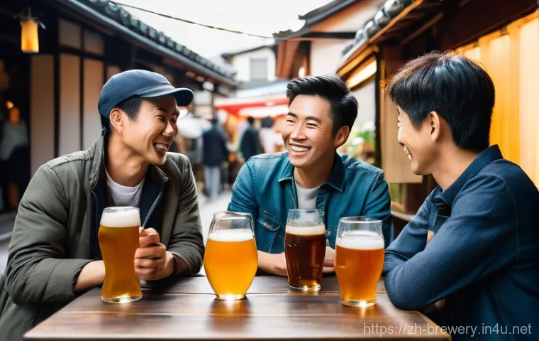 수제맥주와 미식 여행 - Prompt 1: "The Joyful Discovery of Craft Beer and Local Delights"**